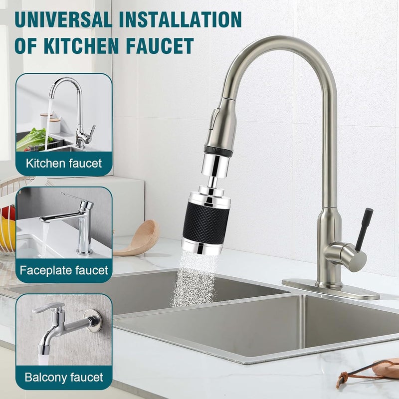 TGuidHand 5 faucet filters - kitchen sink/bathroom sink alternatives - faucet extender PP cotton - strong filter to improve water quality - Image 2